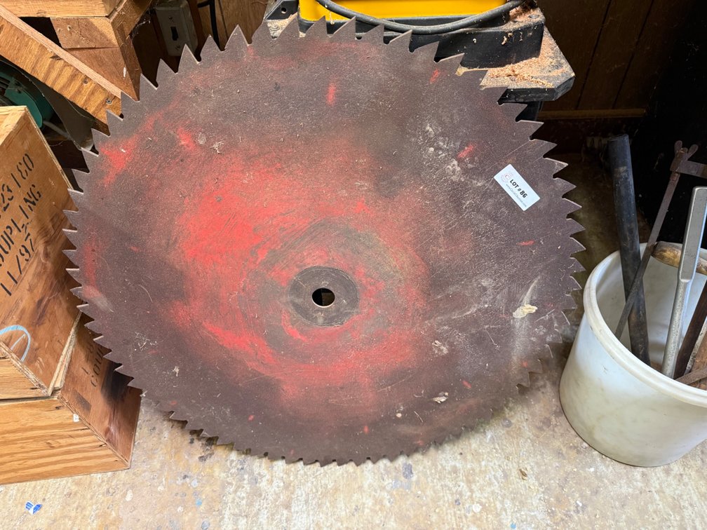 Large Steel Circular Saw Blade