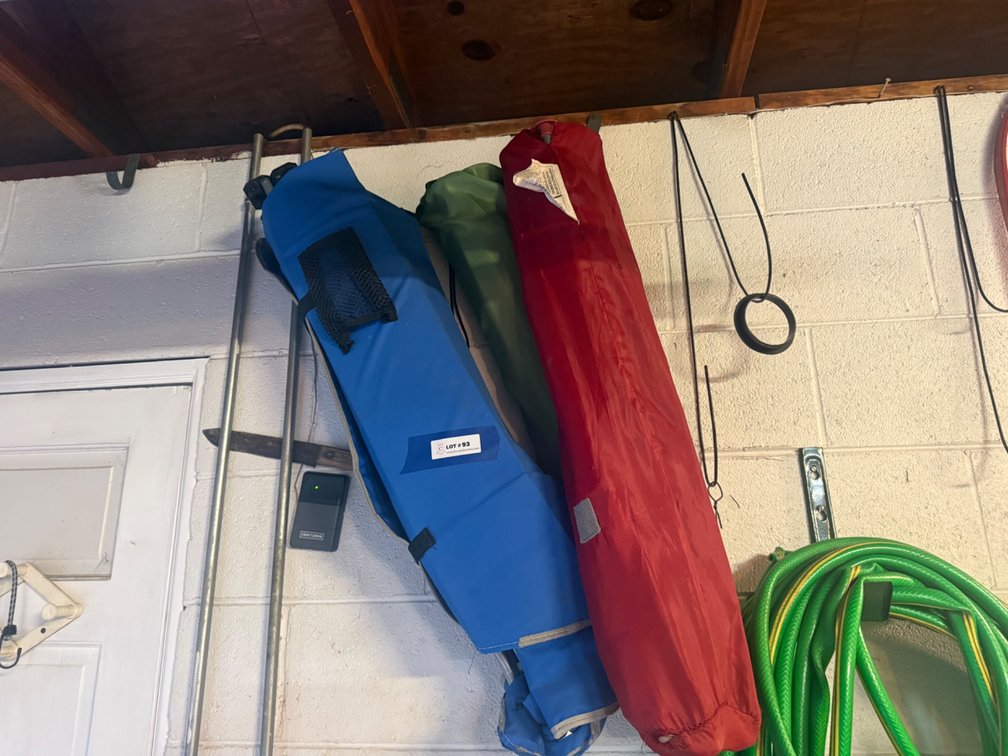 Three Foldable Camping Chairs