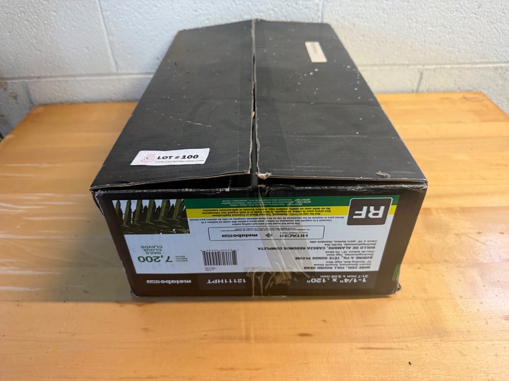 Hitachi 1-1/4-inch x 120 Coiled Nails, Box