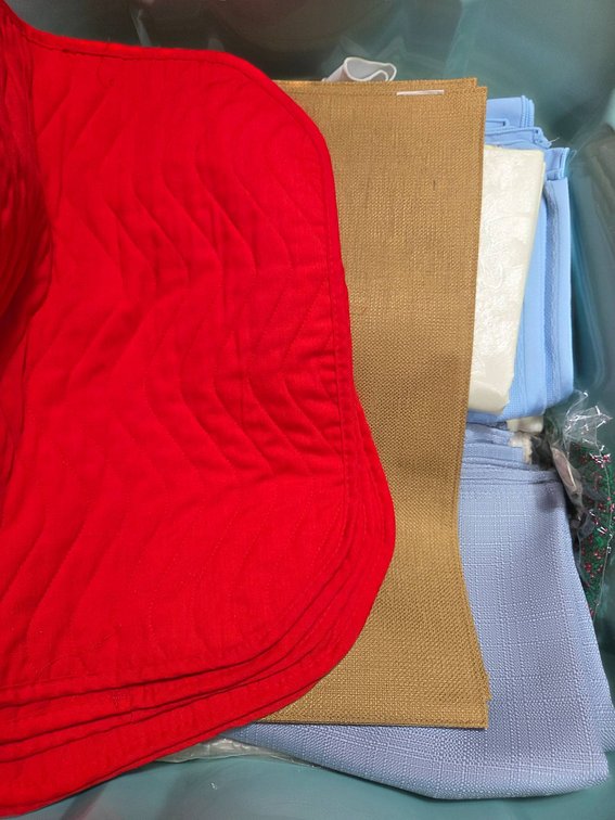 Tablecloths, Placemats, and Bed Skirts