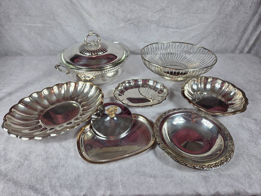 Silver-Plated Serving Pieces