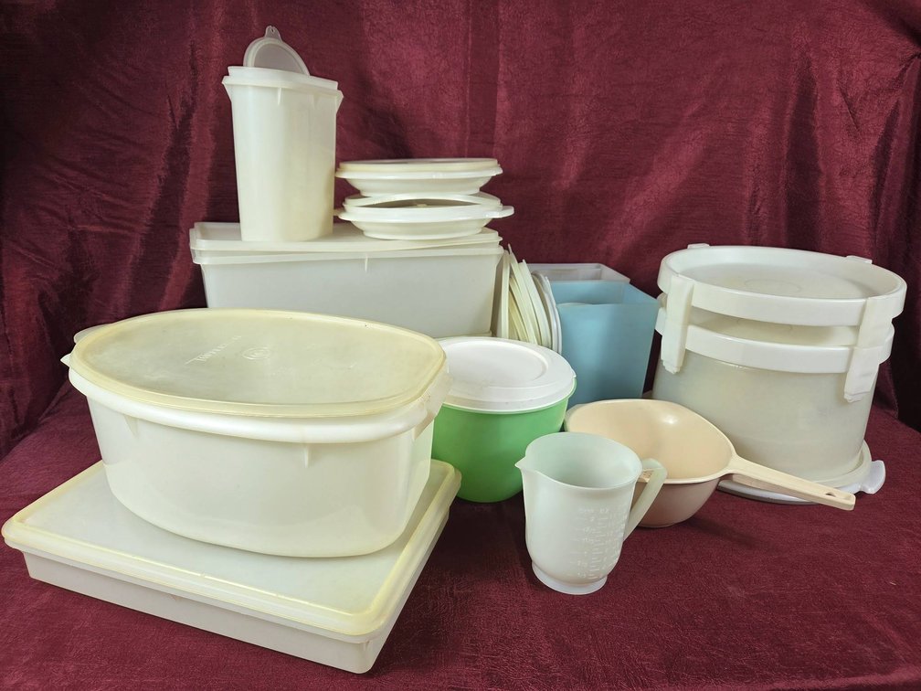 Vintage Plastic Tupperware Containers