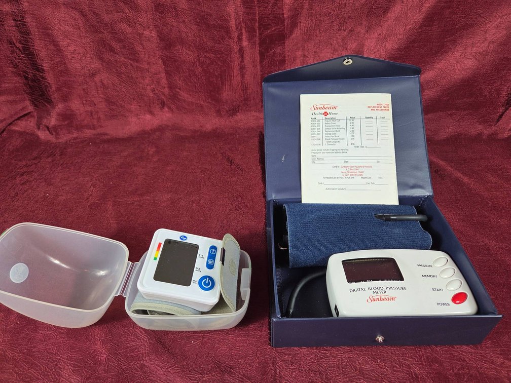 Two Digital Blood Pressure Monitors
