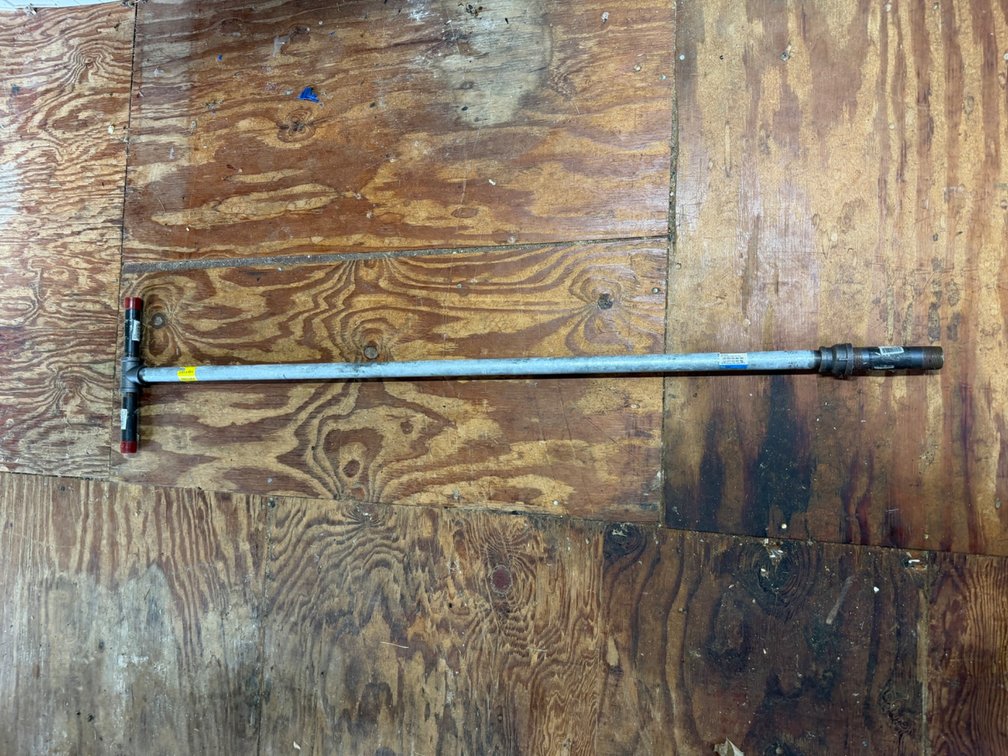 Metal T-Handle Wrench with Threaded End