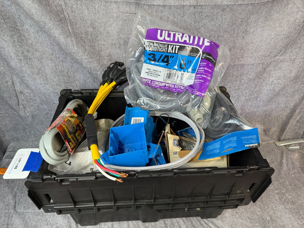 Mixed Electrical Supplies with Southwire Conduit Kit