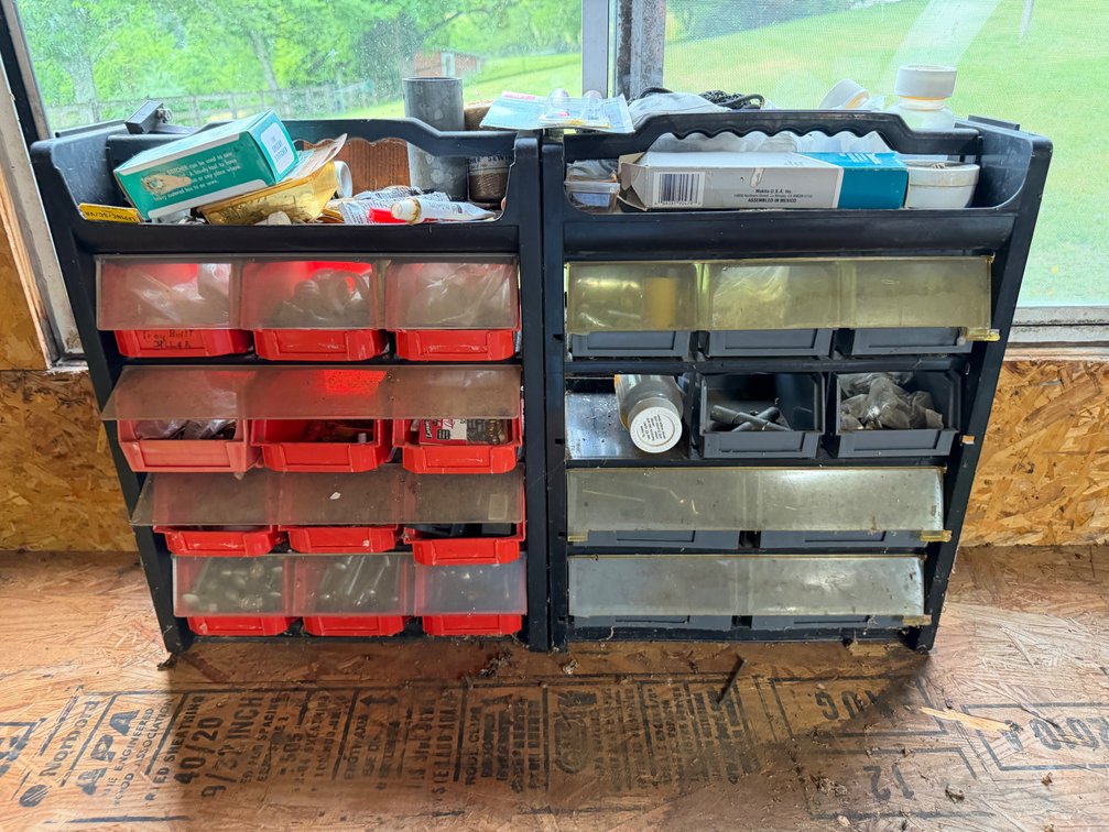 Multi-Drawer Plastic Parts Organizers