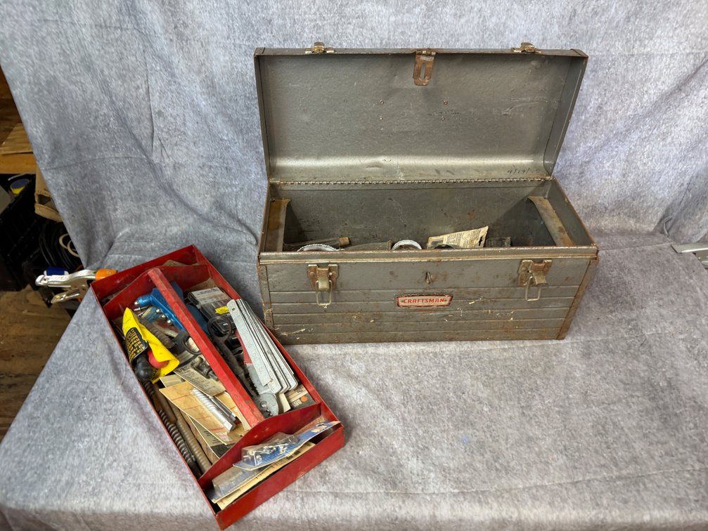 Craftsman Toolboxe with Hand Tools