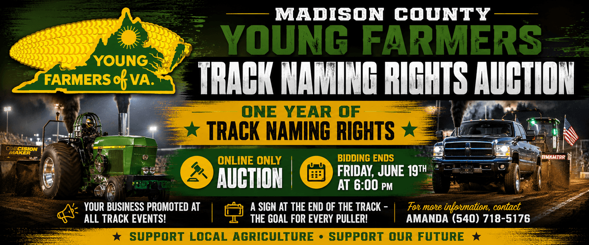 Image for Madison County Young Farmers Track Naming Rights Auction