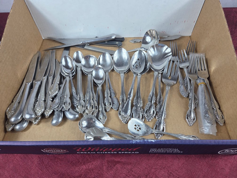 Assorted Flatware and Kitchen Utensils