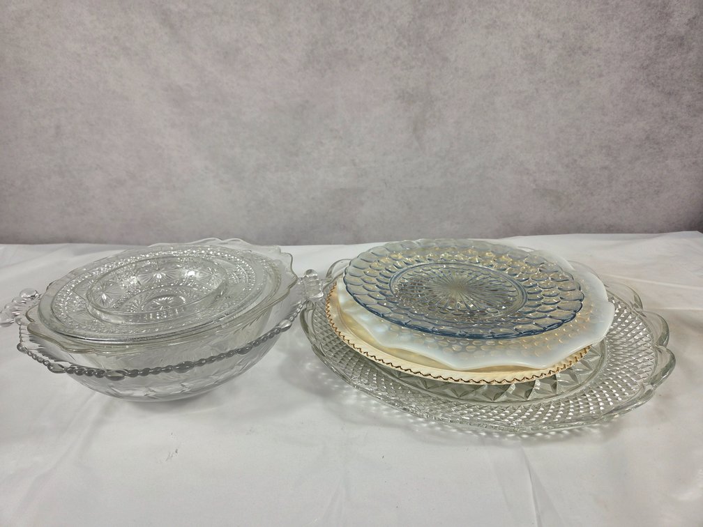 Mixed Vintage Glassware & Tableware