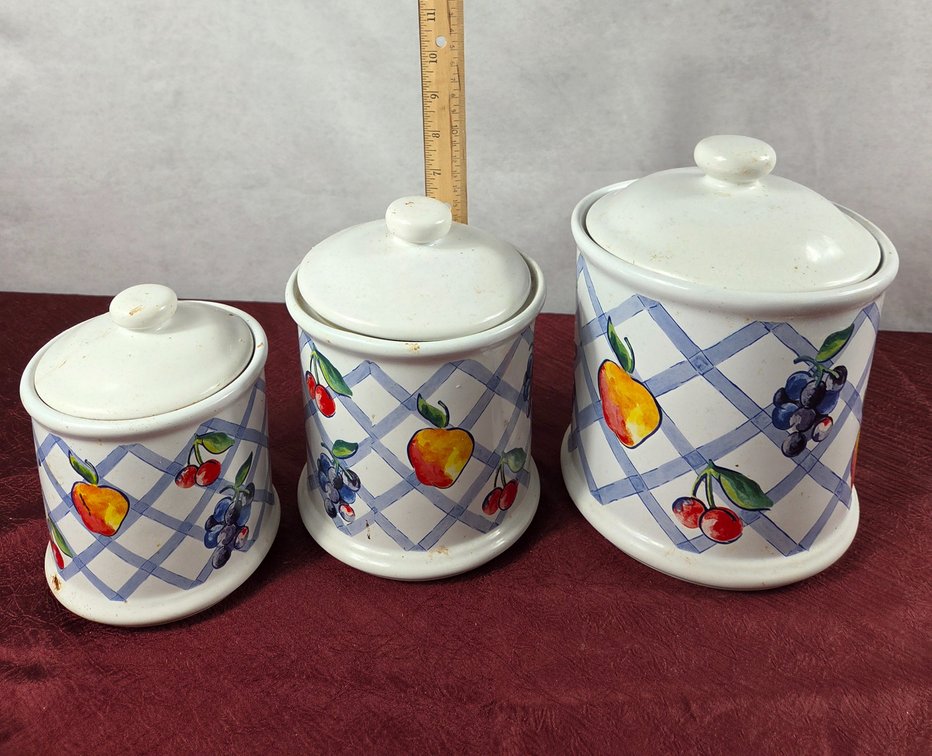 Jay Import Company Ceramic Canisters