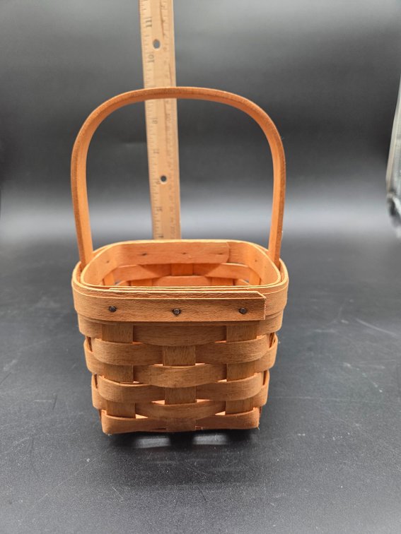Longaberger 1995 Last Day Katie Woven Wood Basket