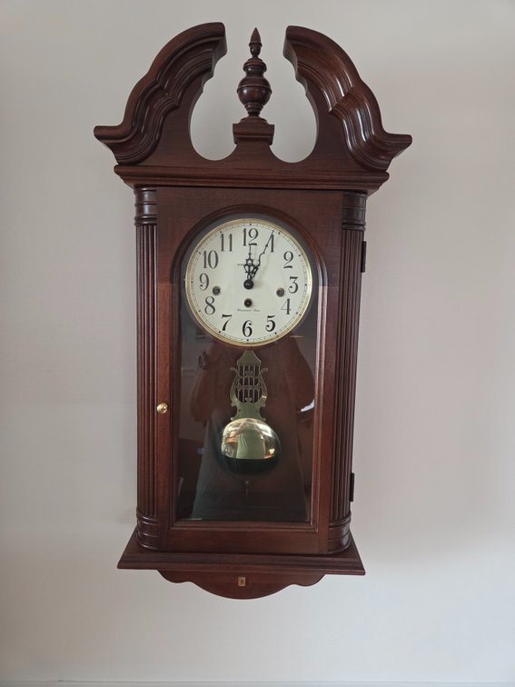Howard Miller Westminster Chime Wooden Wall Clock