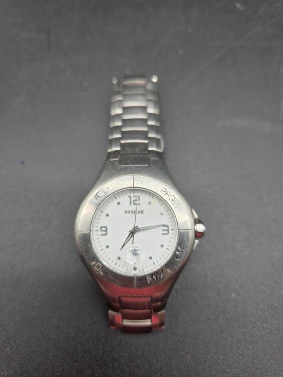 Phonak Stainless Steel Hearing Systems Wristwatch