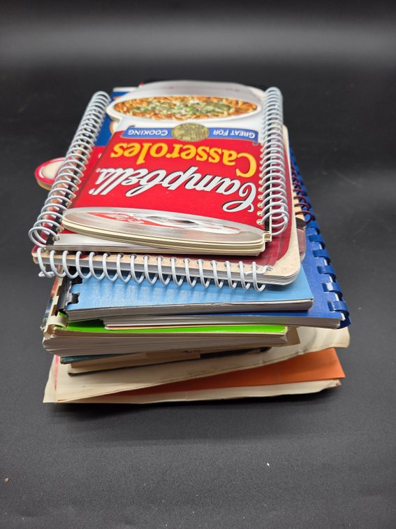 Softcover and Spiral-Bound Cookbooks and Recipe Booklets
