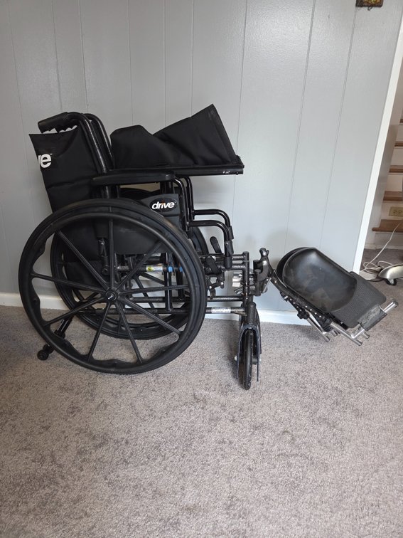 Drive Cruiser III Folding Manual Wheelchair