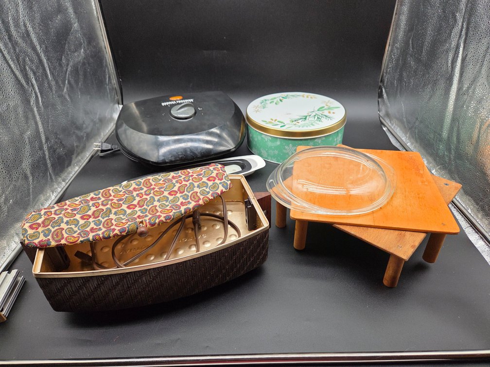 Electric Grill, Food Warmer, and Kitchenware