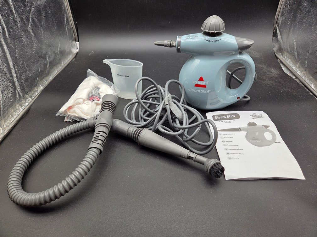 Bissell Steam Shot Handheld Steam Cleaner with Accessories