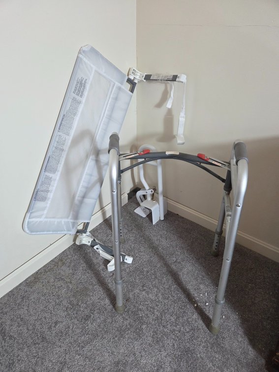 Bath Transfer Bench, Folding Walker, Commode Chair, and More