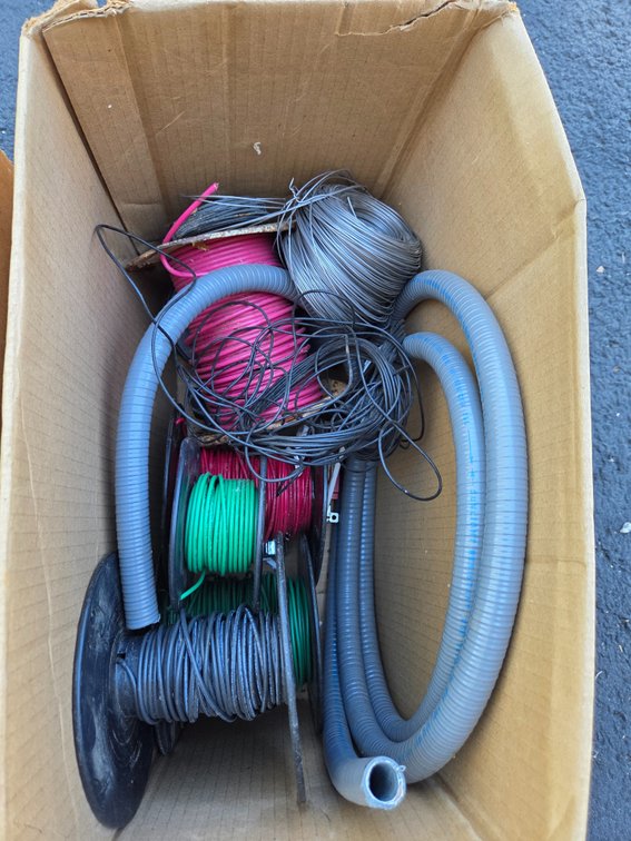Communications Cable, Wire Spools, Conduit, and Modular Connectors