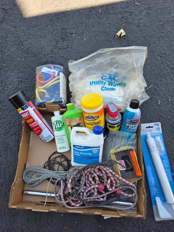 Automotive Chemicals, Cleaners, Hardware, and Shop Supplies