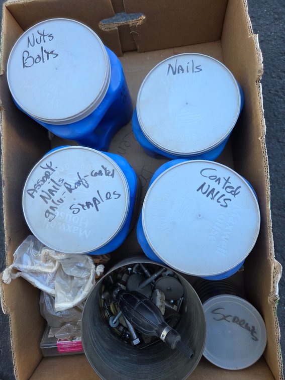 Hardware Fasteners, Inline Primer Bulb, and Containers