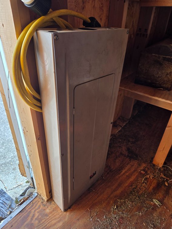 Cutler-Hammer Safetybreaker 200A Electrical Breaker Panel