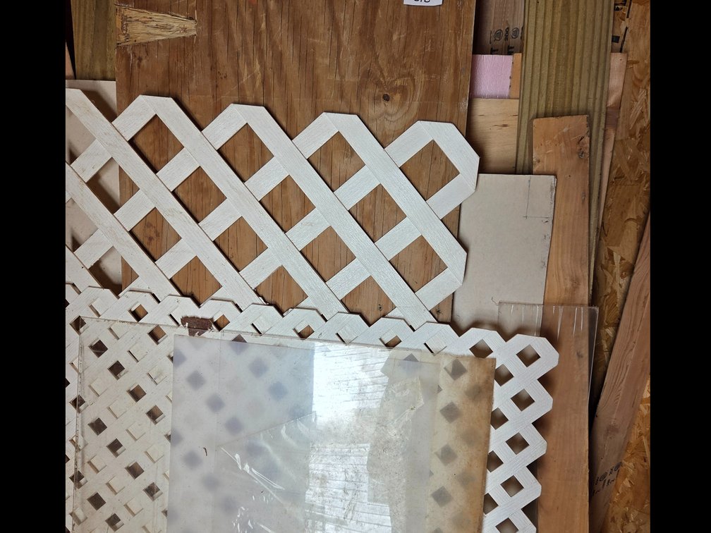 Vinyl Lattice Panels, Lumber, and Building Materials