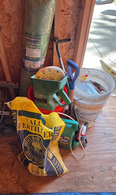 Lawn Care Supplies, Garden Tools, and Seed Starter Mat