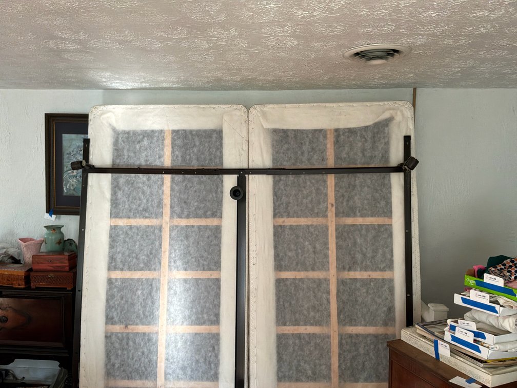 King Mattress, Split Box Springs, and Hollywood Bed Frame