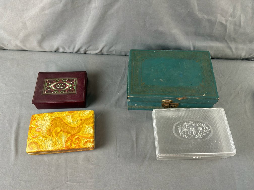 Jewelry Boxes, Ring Case, and Trinket Box