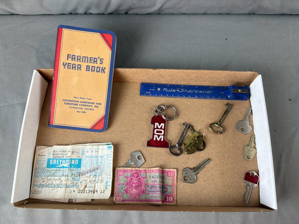 Military Payment Certificate, Ephemera, Keys, and More
