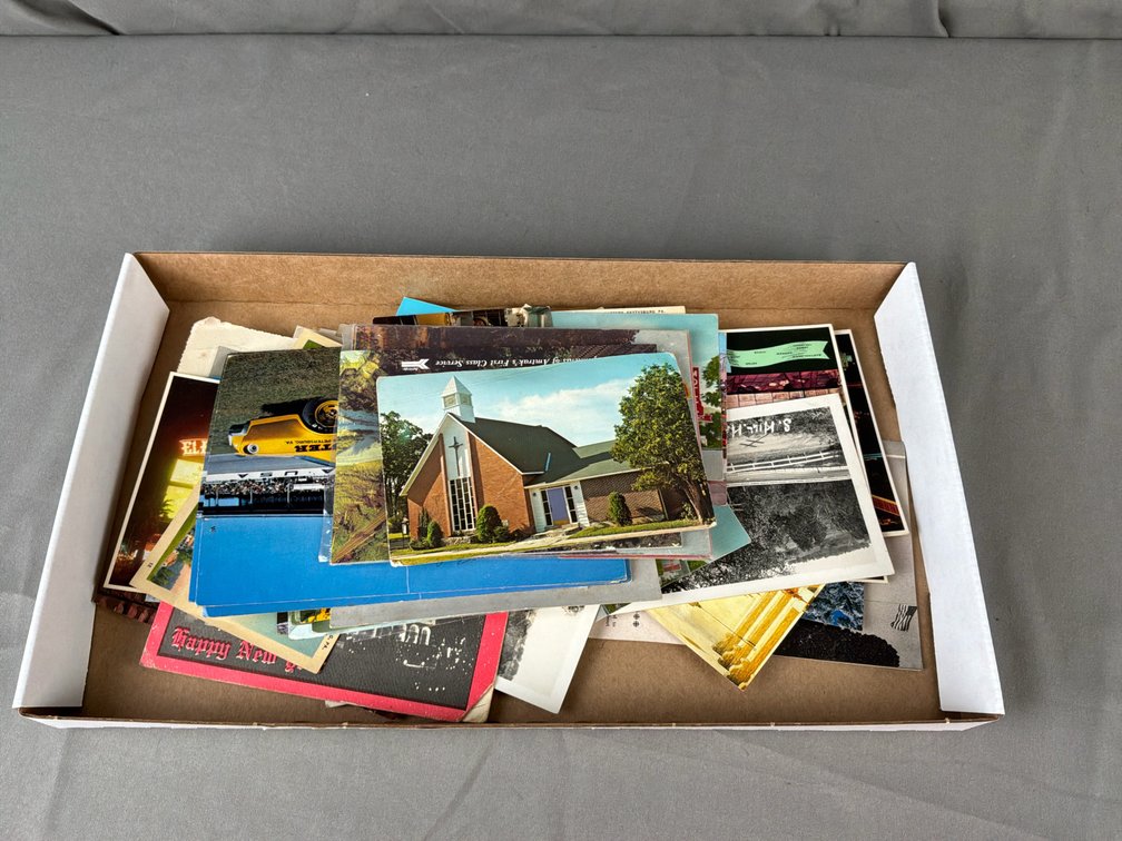 Postcards with Travel Destinations, Motels, and More