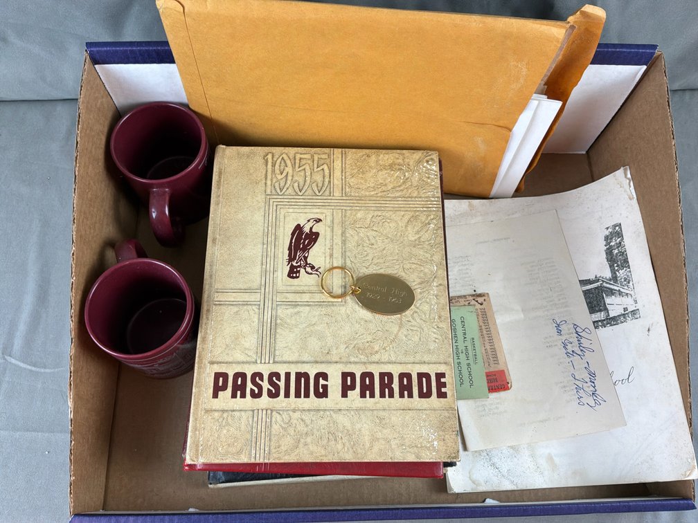 Central High School Yearbooks, Mugs, and Memorabilia Lot