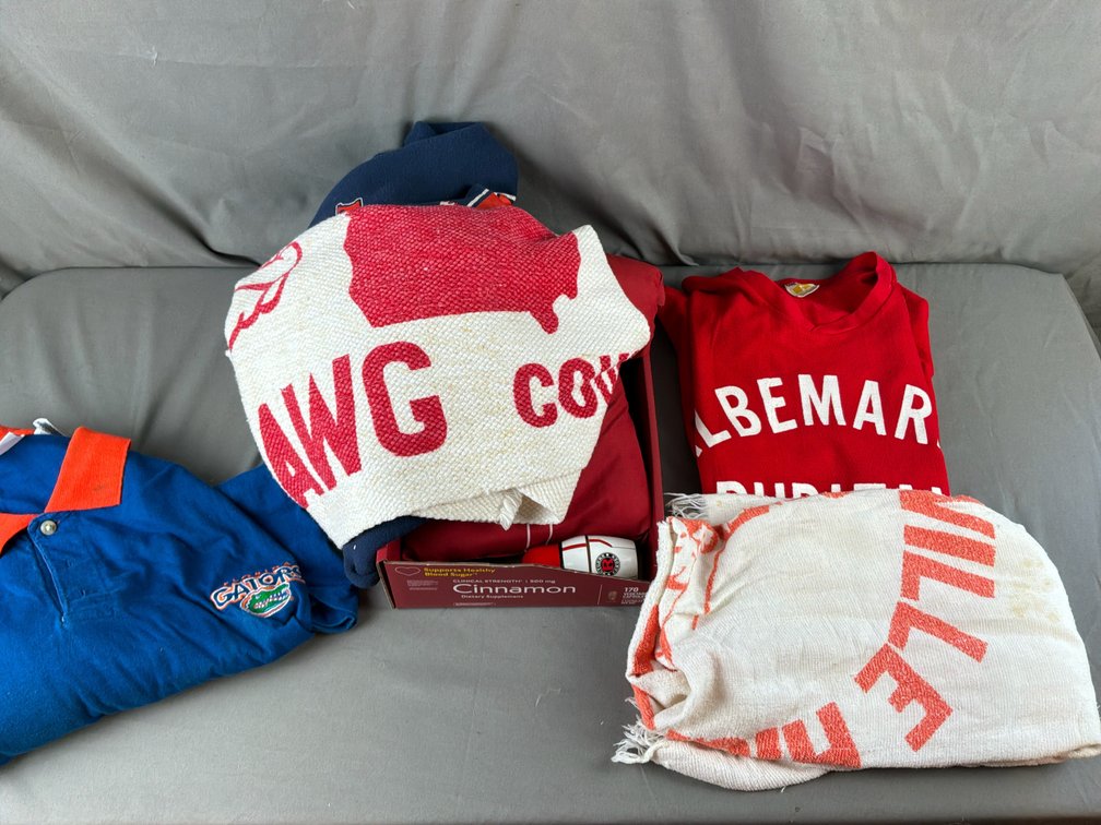 Collegiate Apparel, Woven Textiles, and Novelty Items
