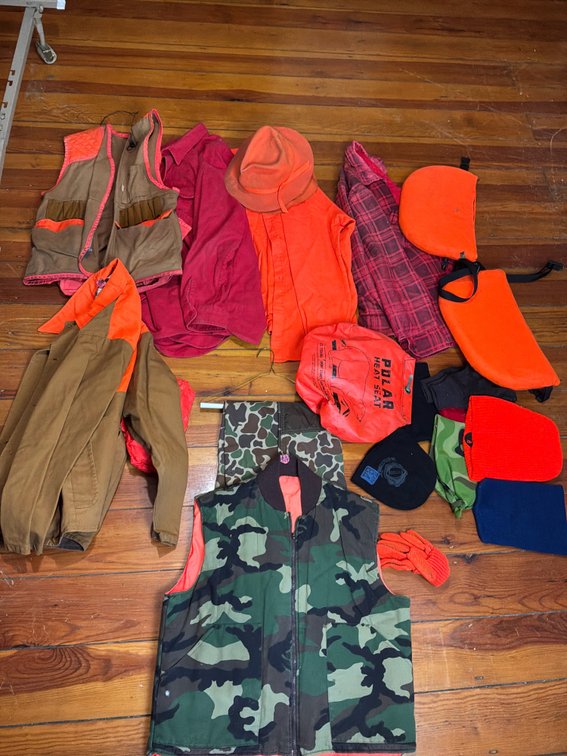 Hunting Vests, Camouflage Outerwear, and Seat Cushions