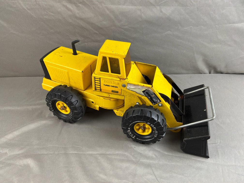Tonka Turbo-Diesel Pressed Steel Wheel Loader