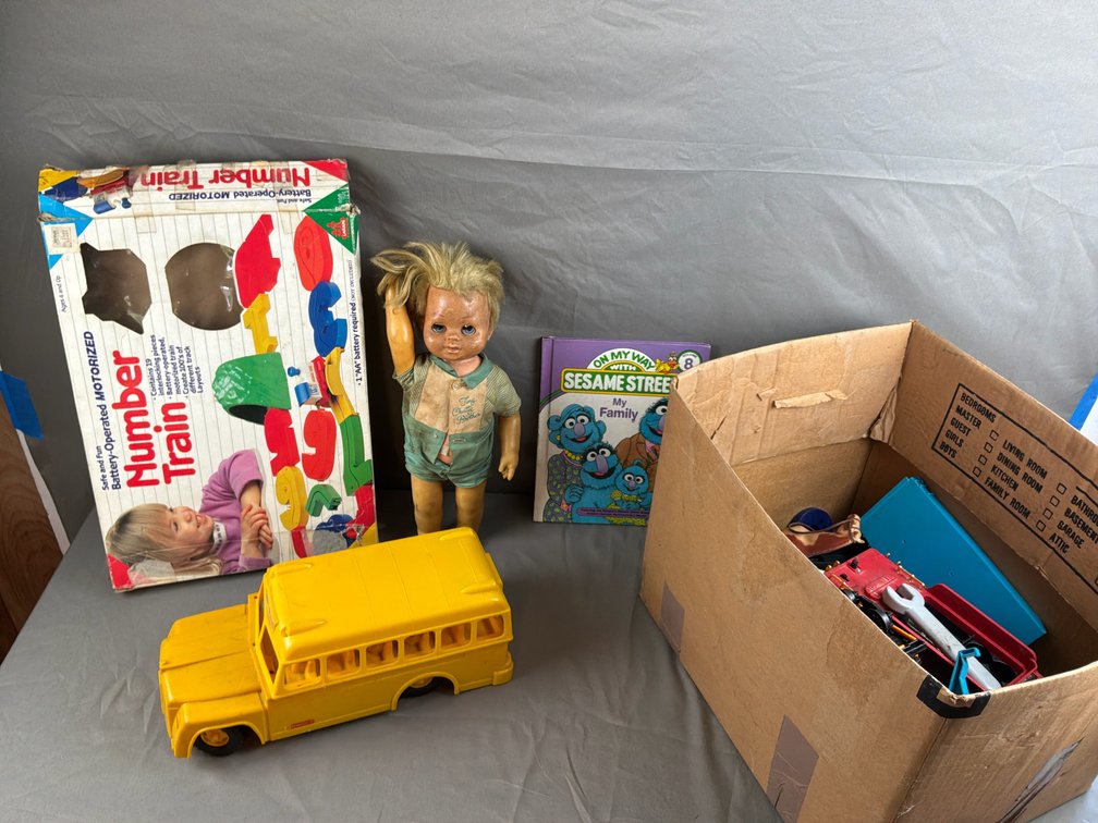 Toy Trains, Model Trains, Doll, Book, and More