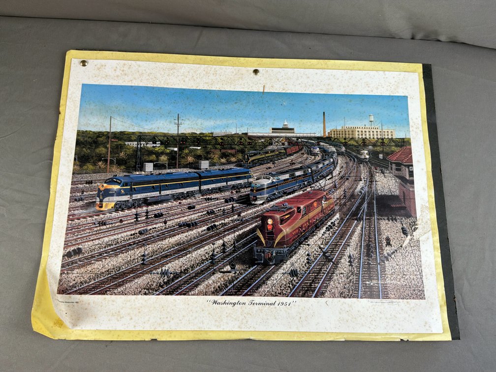 Mainline Memories "Washington Terminal 1951" Art Print