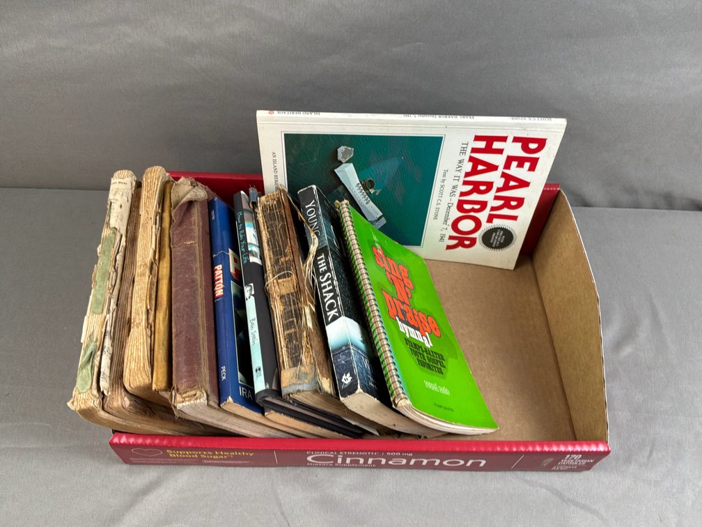 Hardcover and Paperback Books, Hymnals, and More
