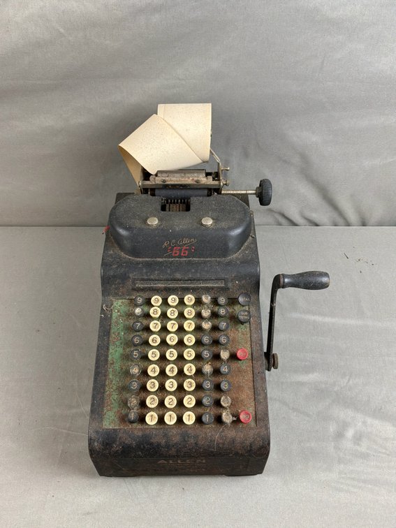 R.C. Allen Model 66 Manual Adding Machine