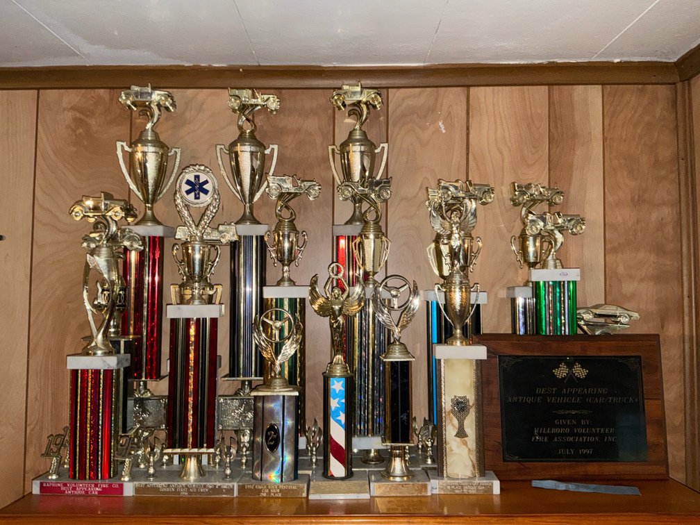 Car Show Award Trophies and Presentation Plaque