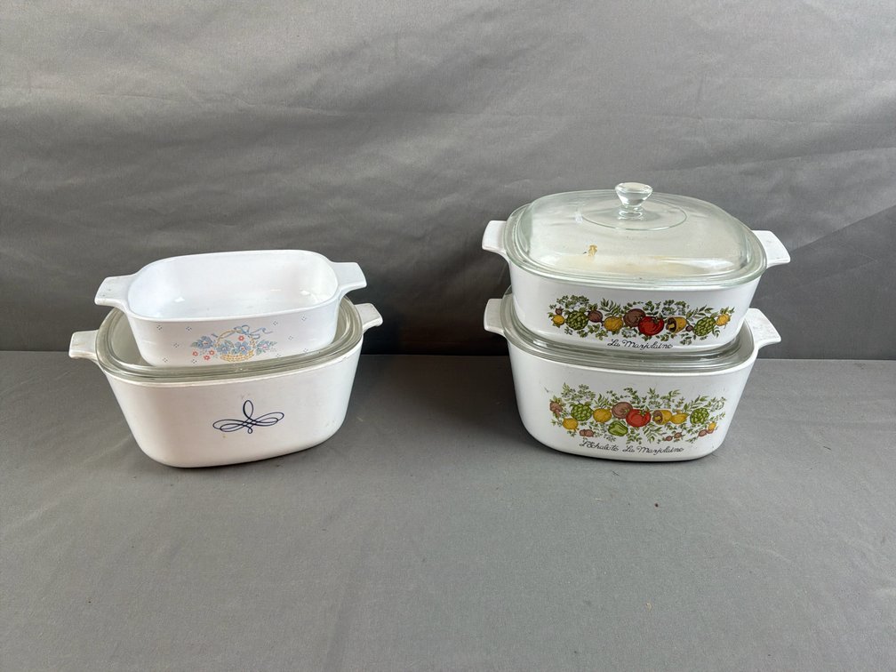 Ceramic Casserole Dishes with Glass Lids