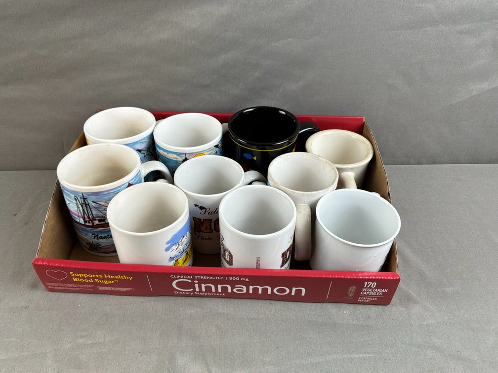 Ceramic Coffee Mugs, Souvenir Mugs, and Mini Mugs