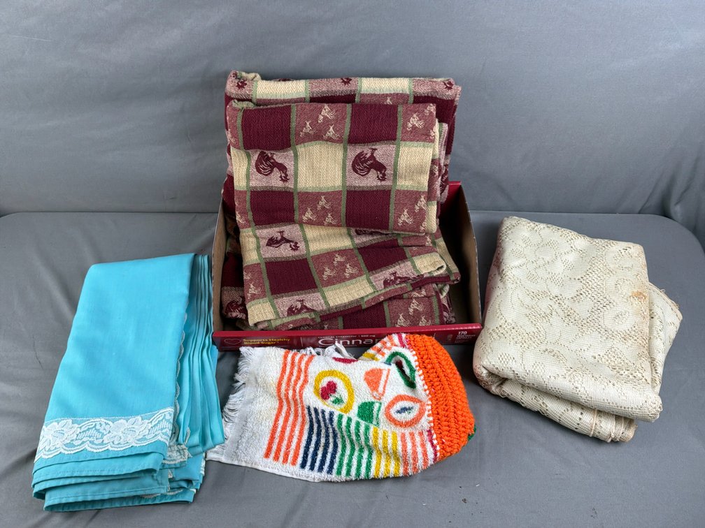Household Linens, Woven Fabric, and Terry Cloth Towel