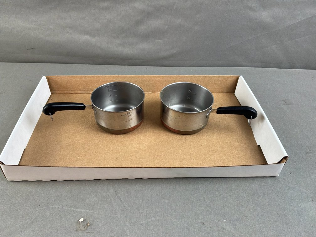 Copper-Bottom Stainless Steel Measuring Cups