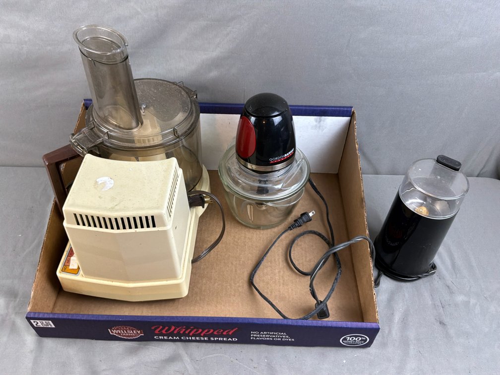 Food Processor, Mini Food Chopper, and Electric Grinder