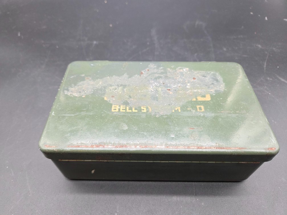 Bell System Metal First Aid Kit with Contents