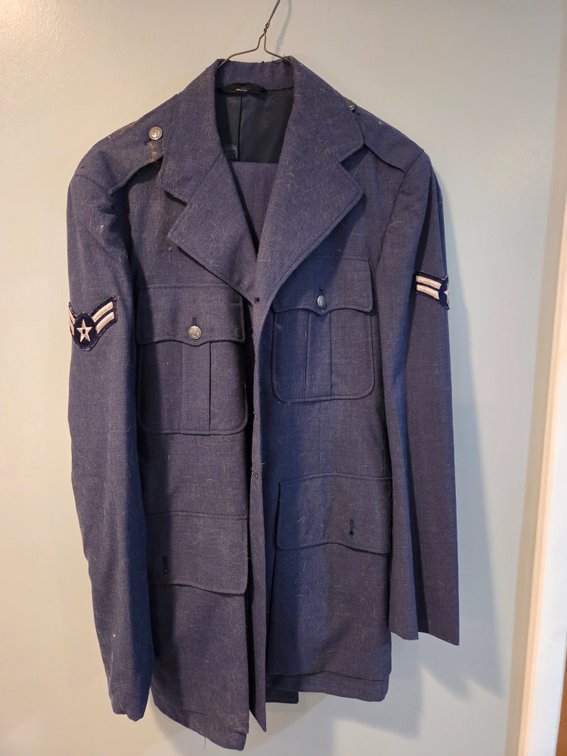 US Air Force Wool Tropical Uniform Coat and Trousers