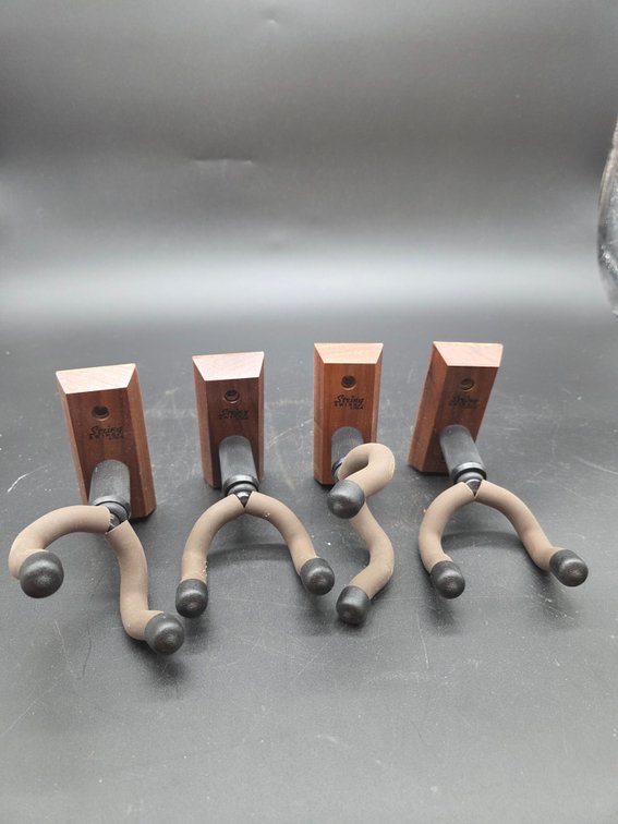 String Swing Wood Base Wall-Mount Instrument Hangers